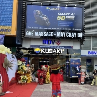 Địa chỉ bán ghế massage TP Vinh Nghệ An Okusaki chính hãng giá rẻ
