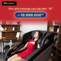 Sắm ghế massage siêu rẻ mừng Đại lễ chỉ từ hơn 19 triệu