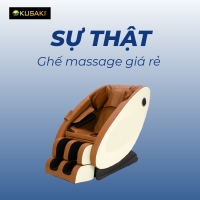Sự thật rùng mình về ghế massage giá rẻ