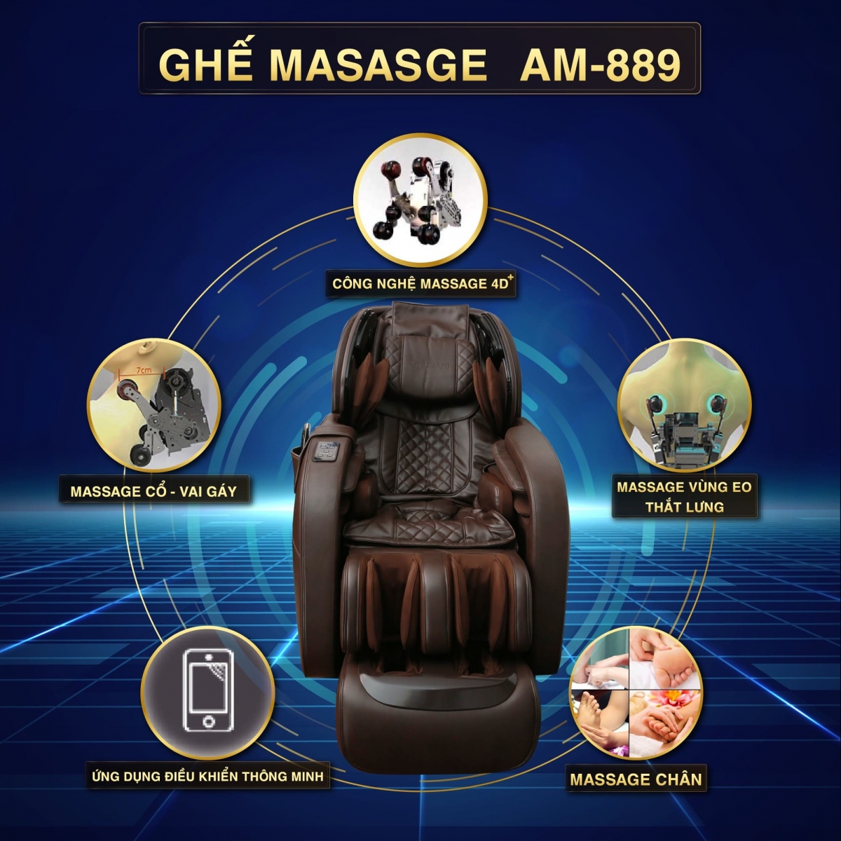 ghế massage hải phòng