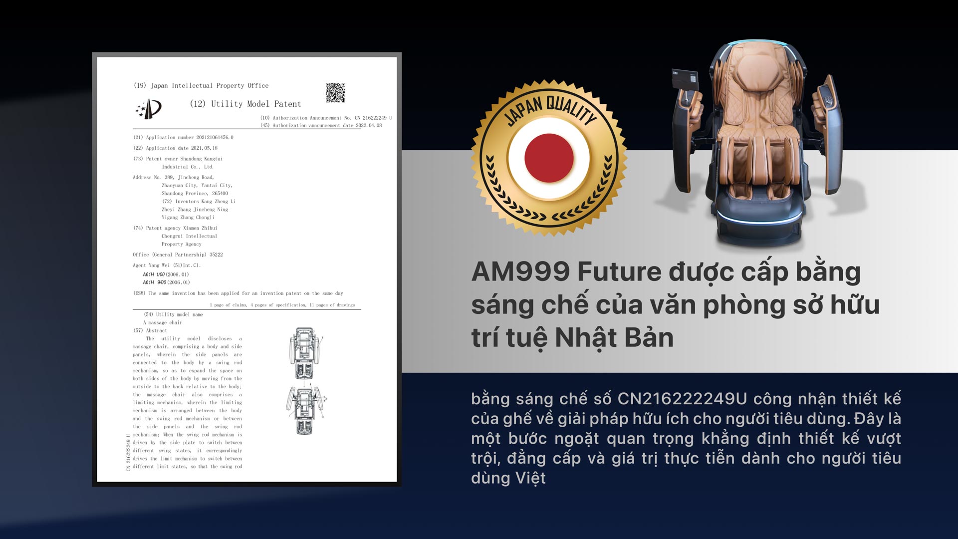 Tiêu chuẩn chất lượng ghế Am999 Future