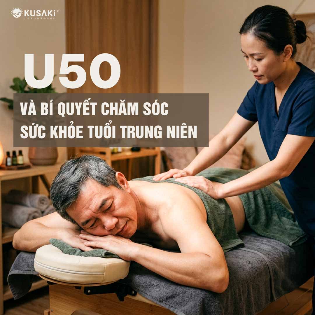 U50 Cần Được Massage Thế Nào Mới Chuẩn? Bí Quyết Chăm Sóc Sức Khỏe Tuổi Trung Niên