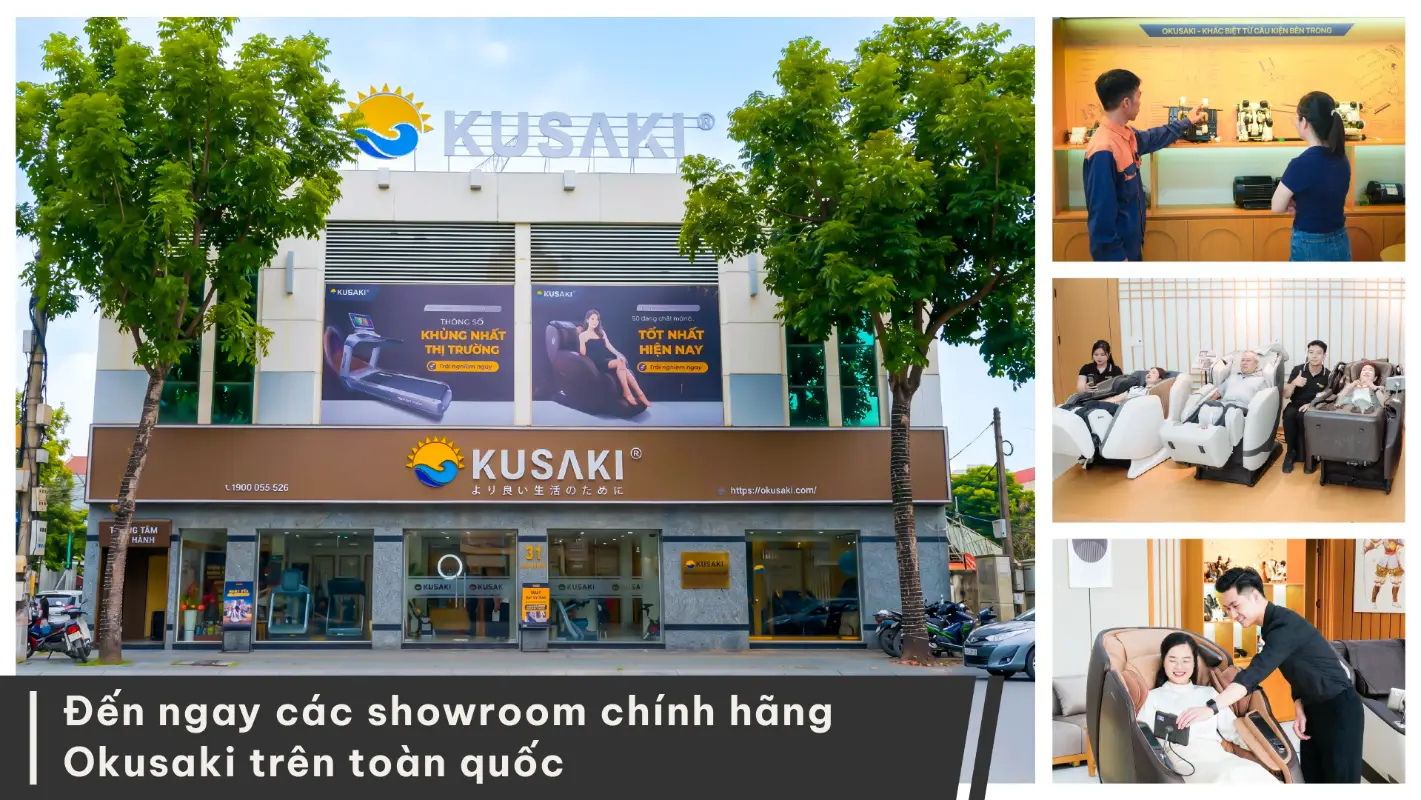 Showroom chính hãng Okusaki