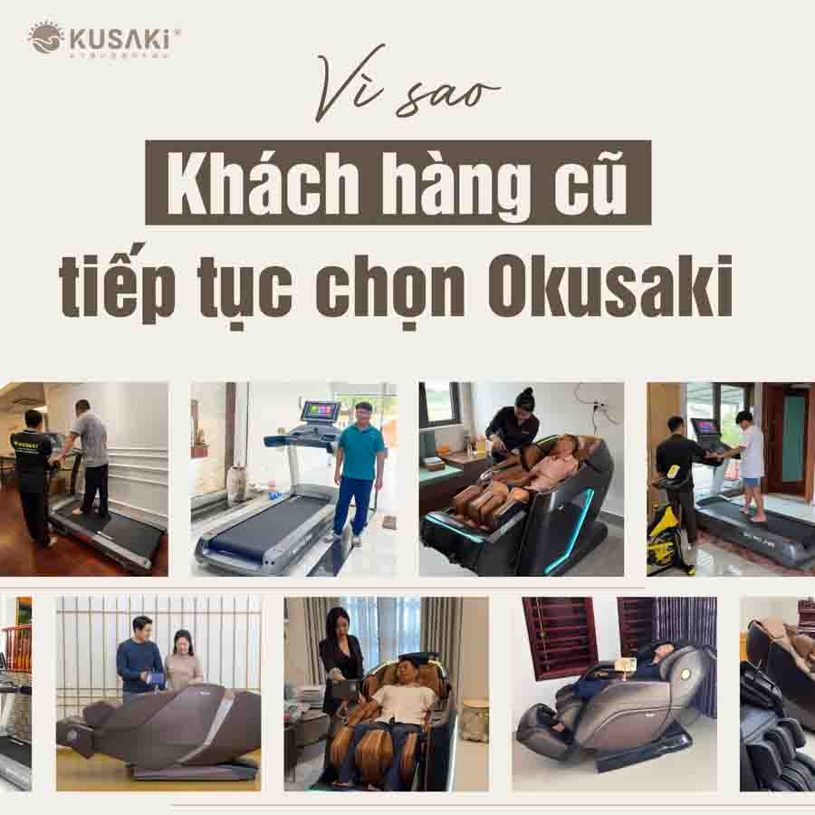 Khi Khách Hàng Cũ Tiếp Tục Chọn Okusaki: Minh Chứng Vàng Cho Chất Lượng Và Uy Tín