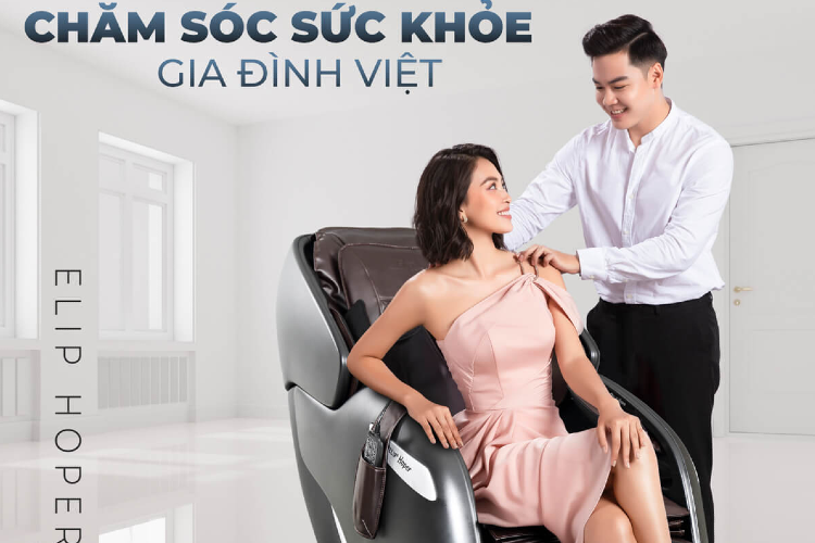 Elip Sport -  thương hiệu ghế massage uy tín của Việt Nam