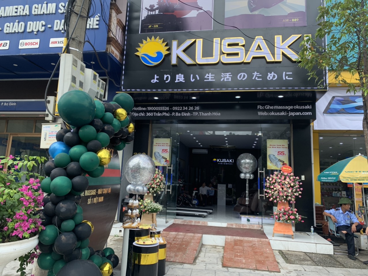 Okusaki Thanh Hóa - Địa chỉ bán ghế máy chạy bộ chính hãng giá tốt nhất tại Thanh Hóa 