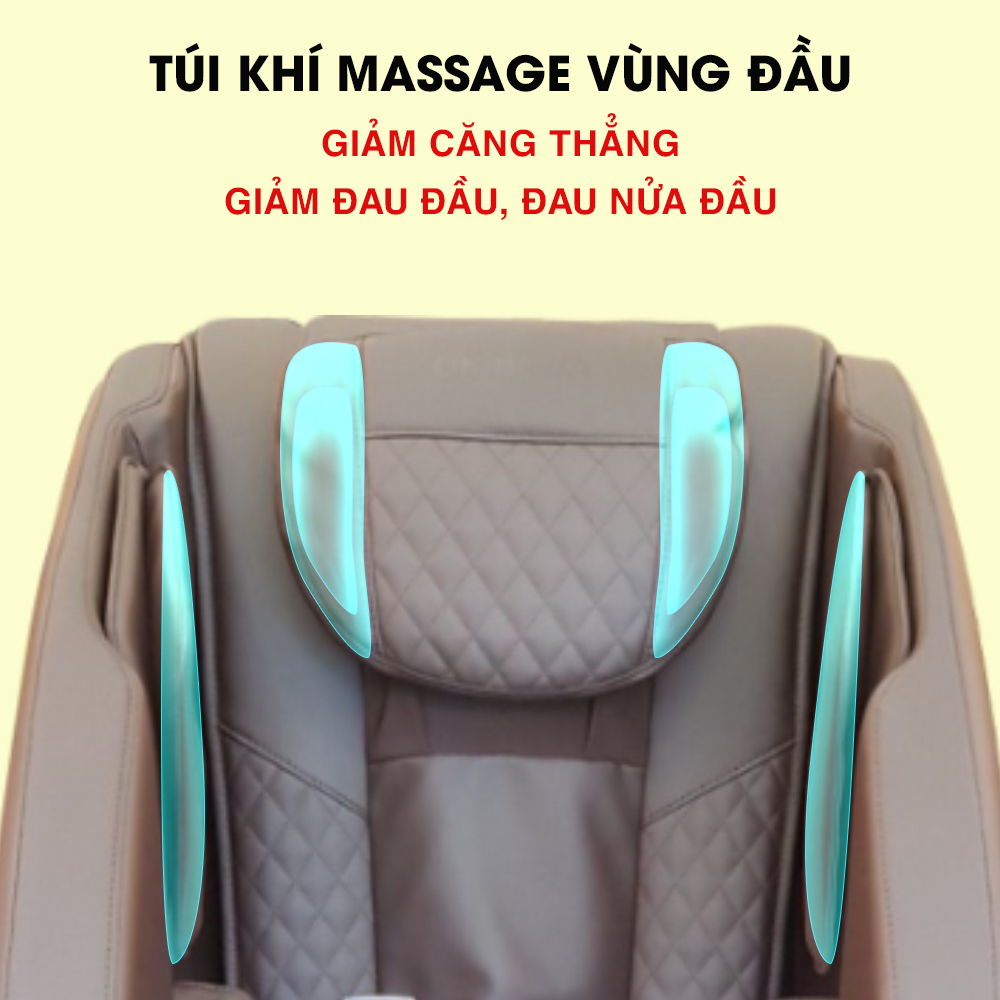Massage vùng đầu đánh bay căng thẳng, mệt mỏi