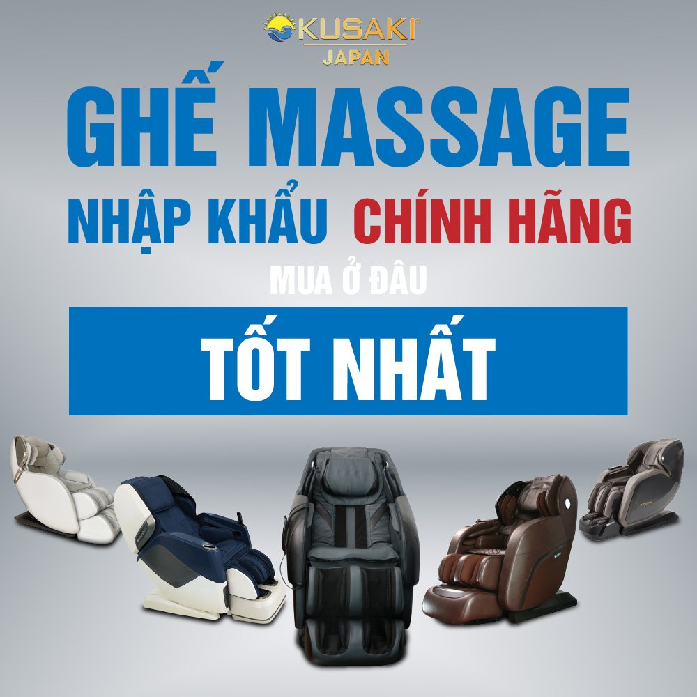 Mua Ghế Massage Nhập Khẩu Chính Hãng Ở Đâu Tốt Nhất?