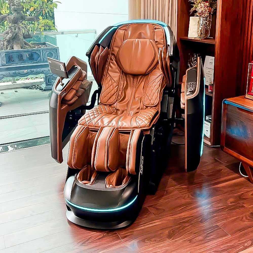 Ghế Massage Okusaki AM 999: Đỉnh Cao Công Nghệ Bi 5D X 5D Độc Lập Và Thiết Kế Cao Cấp