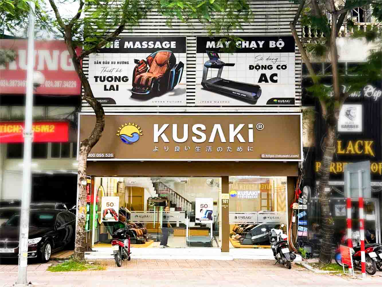 Diện Mạo Mới Showroom Okusaki Long Biên: 10 Năm Đồng Hành Cùng Sức Khỏe Gia Đình Việt