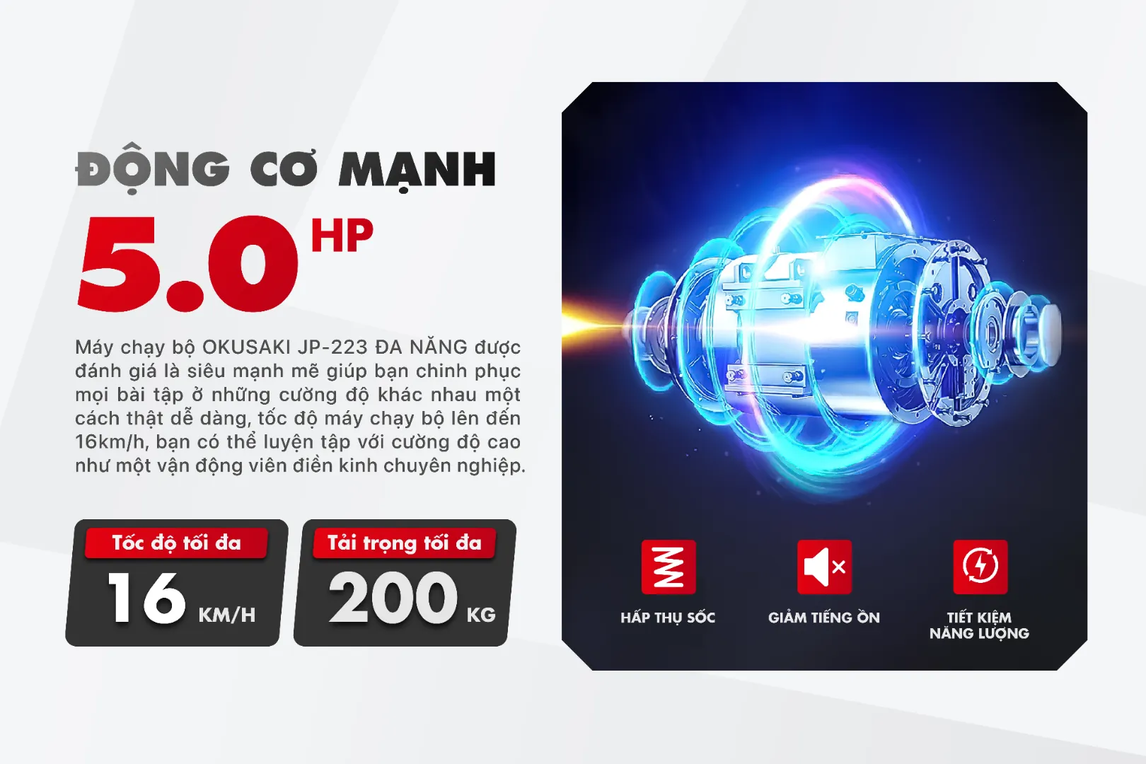 Động cơ mạnh mẽ