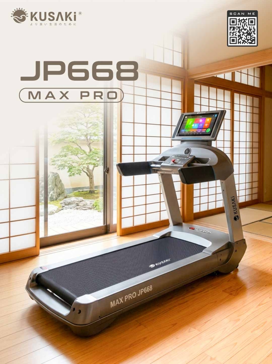 Máy chạy bộ phòng GYM okusaki jp668 max pro
