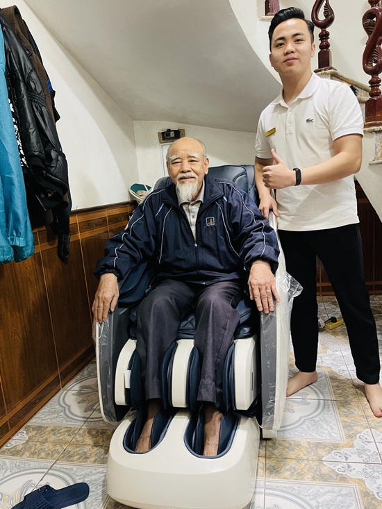 mua ghế massage tại Bắc Ninh cho người cao tuổi
