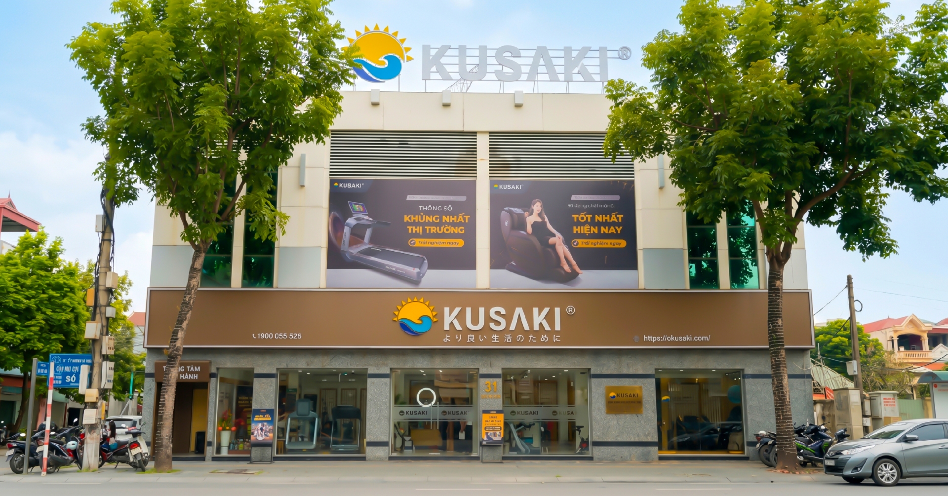 Showroom 3S Okusaki Hải Dương – Không Gian Trải Nghiệm Ghế Massage Và Máy Chạy Bộ Lớn Nhất Miền Bắc Của Okusaki