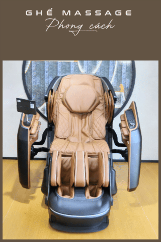 Ghế massage Okusaki Am999 Future phong cách cánh mở siêu xe